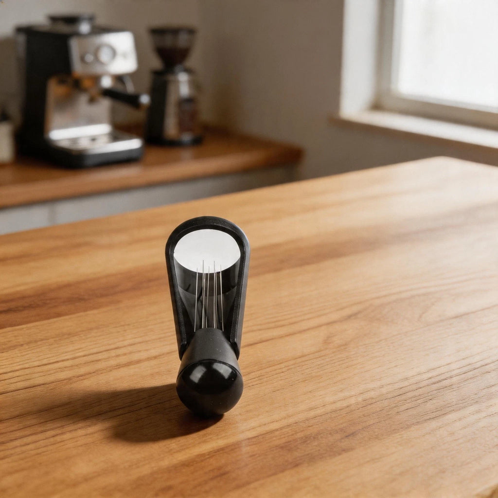 Stainless Steel Espresso Tamper Tool with Stand