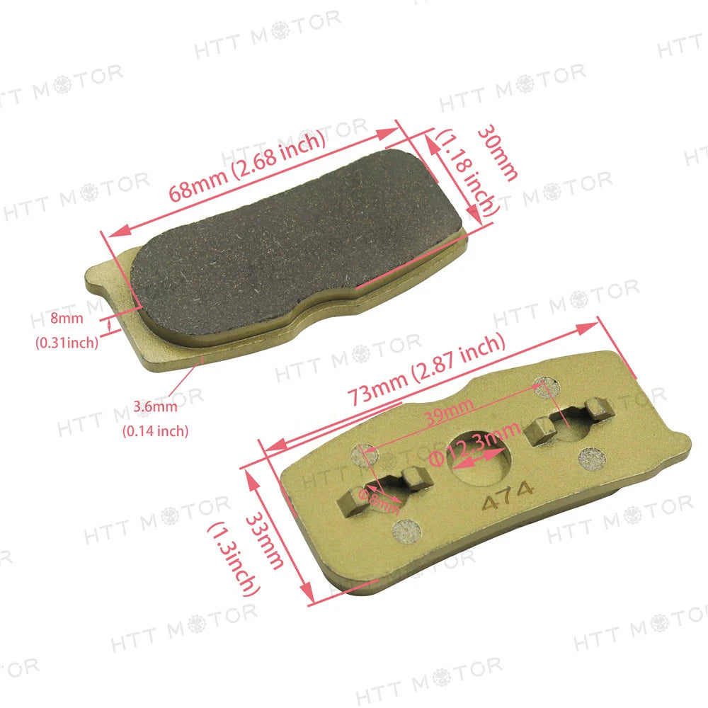Disc Brake Pad Set for Can-Am Spyder RT-S SM5 (FA474)