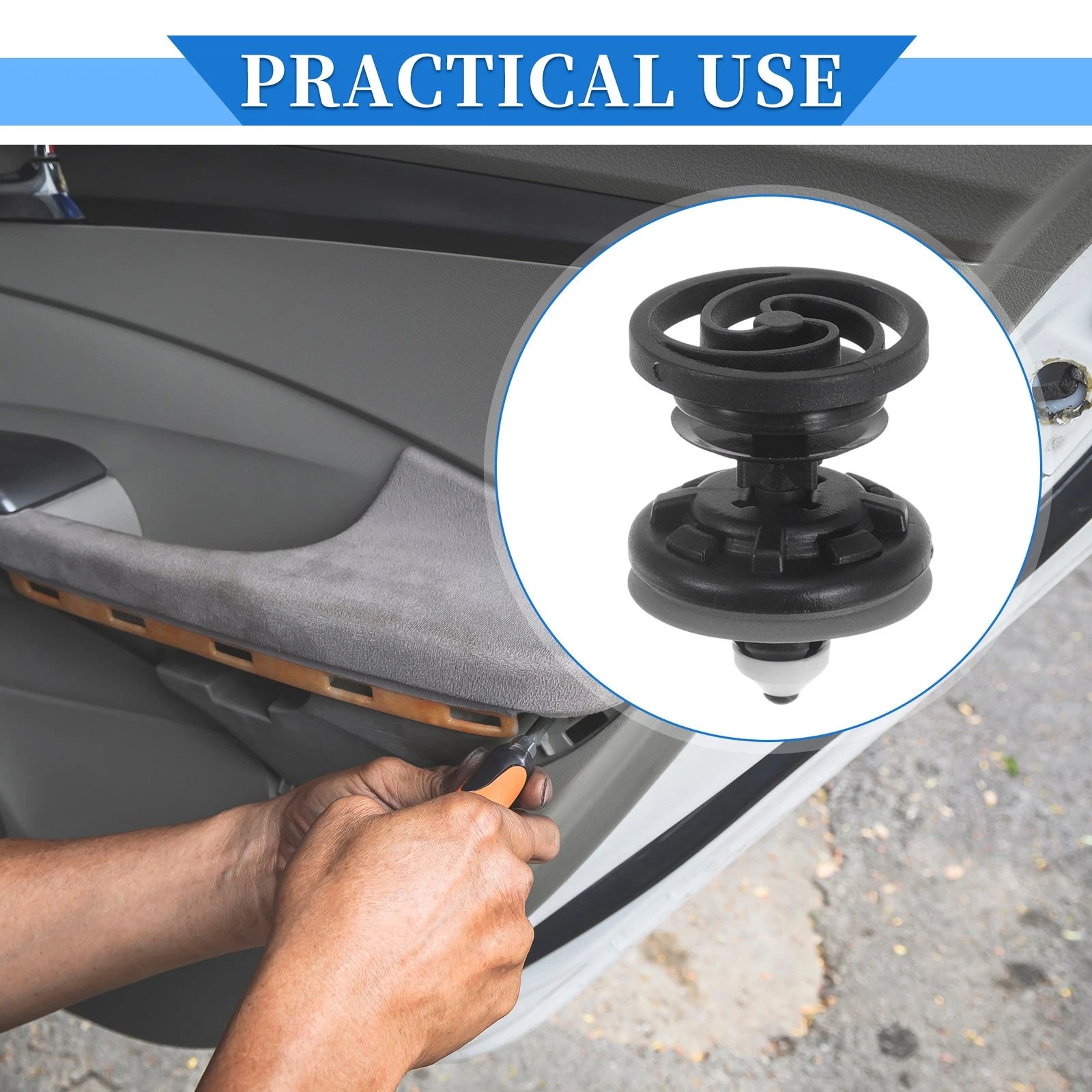 Door Panel Trim Retainer Clips Replacement 15 Pcs for Audi A5 Quattro (2008–2023)