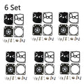 Set of 6 Carburetor Overhaul Kits for Zama RB-40 RB-85 FS400 FS450 FS106 FS108 FS120