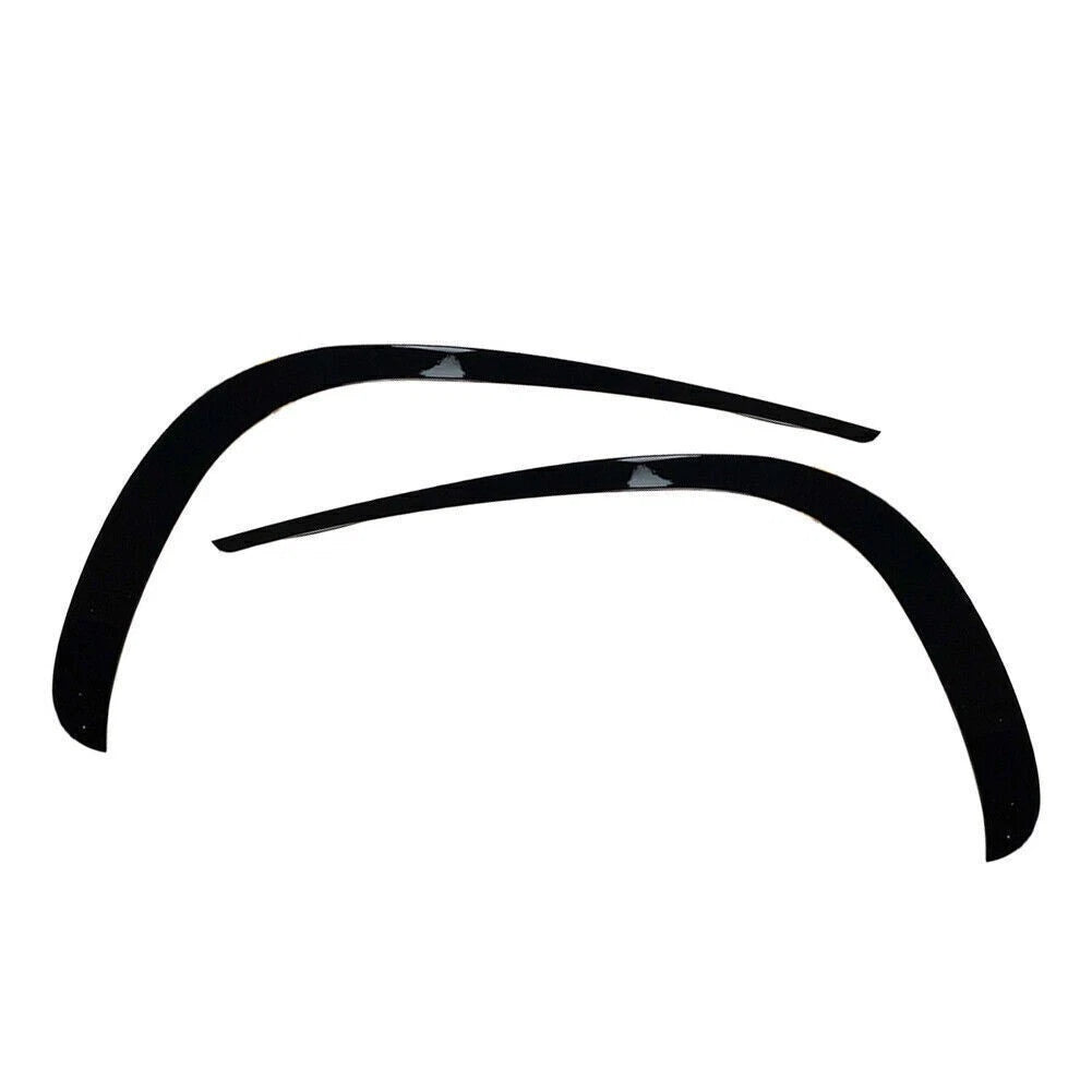 Front Bumper Lip Spoiler for Mercedes-Benz E-Class Coupe C207 (2013–2016) Black