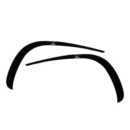 Front Bumper Lip Spoiler for Mercedes-Benz E-Class Coupe C207 (2013–2016) Black