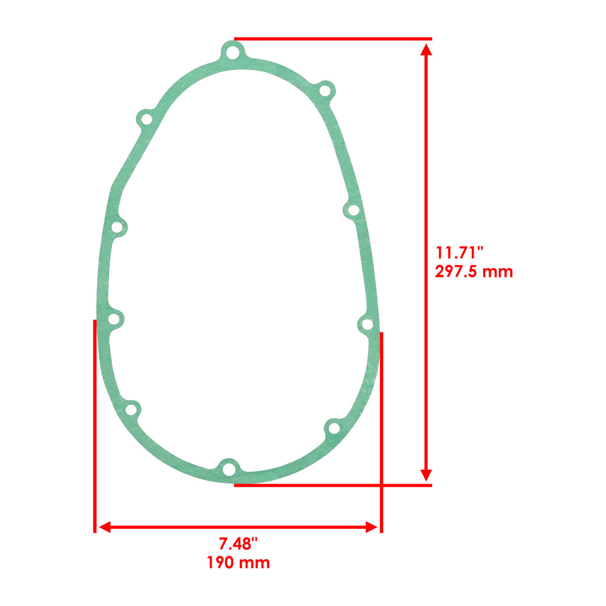 Generator Gasket Replacement for Kawasaki Models (11009-1645) (2010–2015)