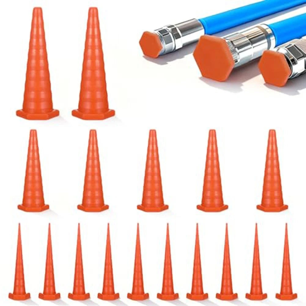 17PCS Conical Rubber Hydraulic Oil Hose Kit for Automotive