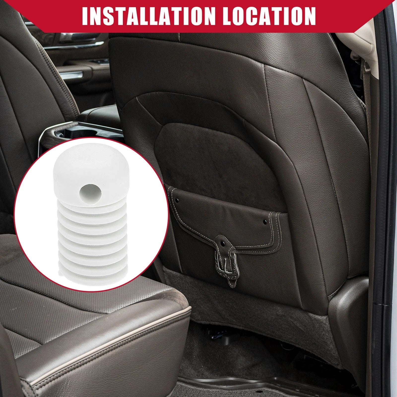 Driver Seat Lumbar Screw Retainer Fix for Dodge Ram 1500 (2002–2008)