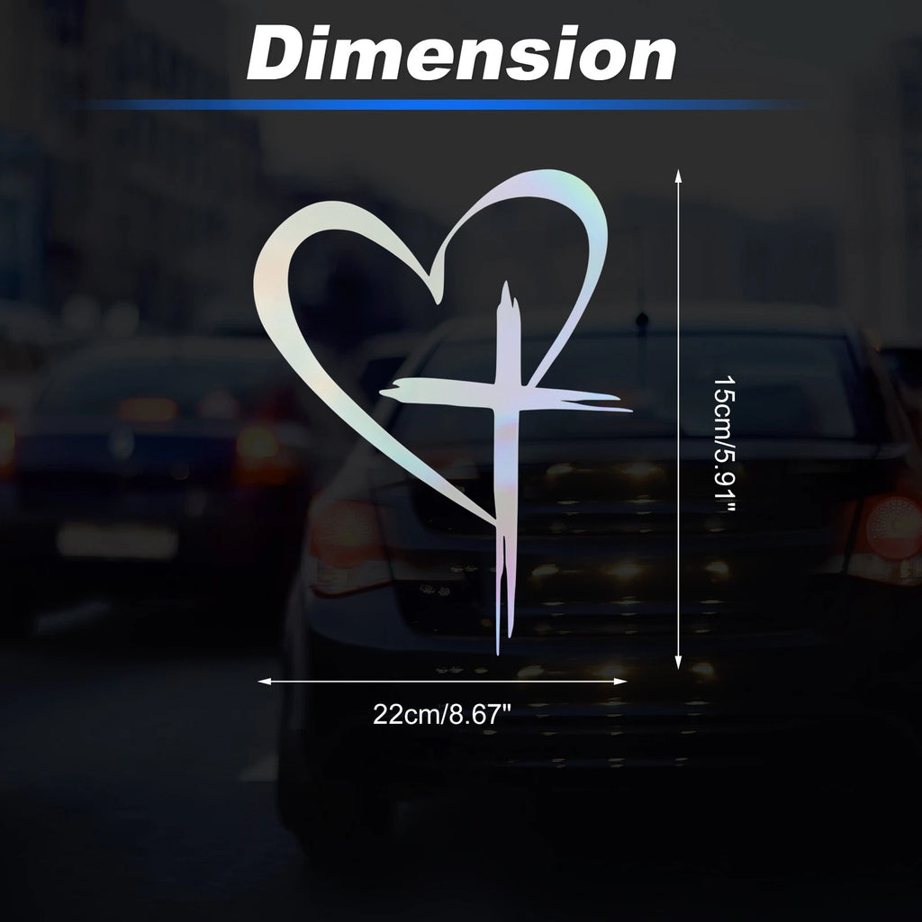 Reflective Bumper Decal for