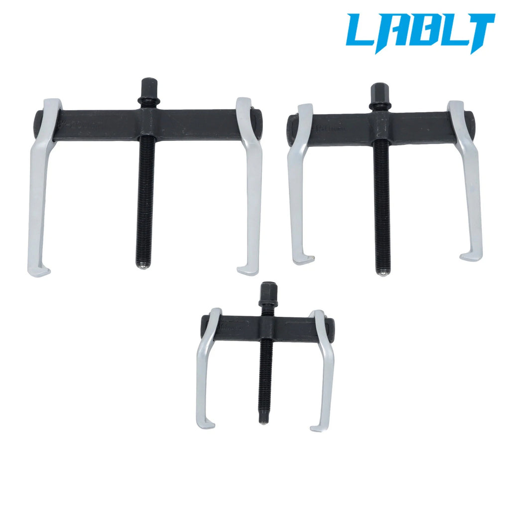 2X Adjustable Gear Puller Set for Universal Use (4'' 6'' 8'')