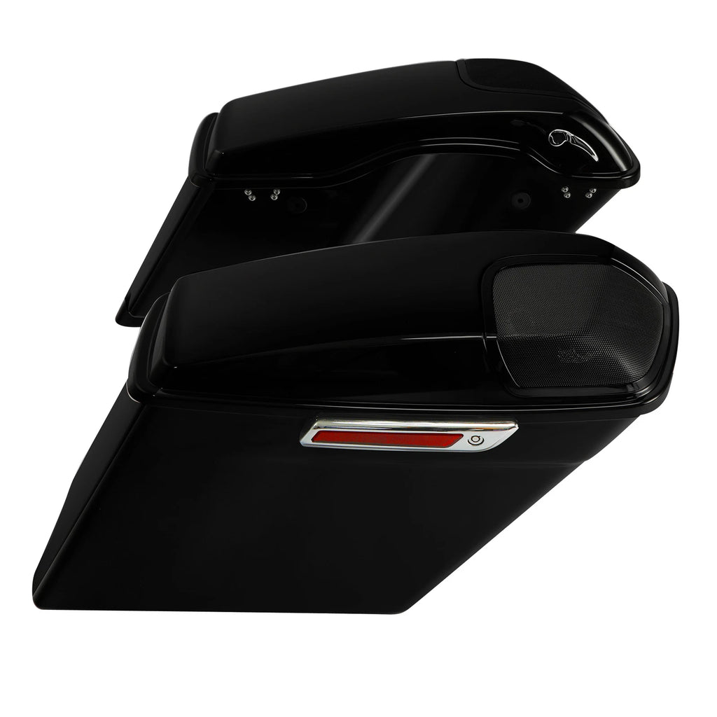 Hard Saddlebags Speaker Grill Bracket for Harley Softail (1984–2017)