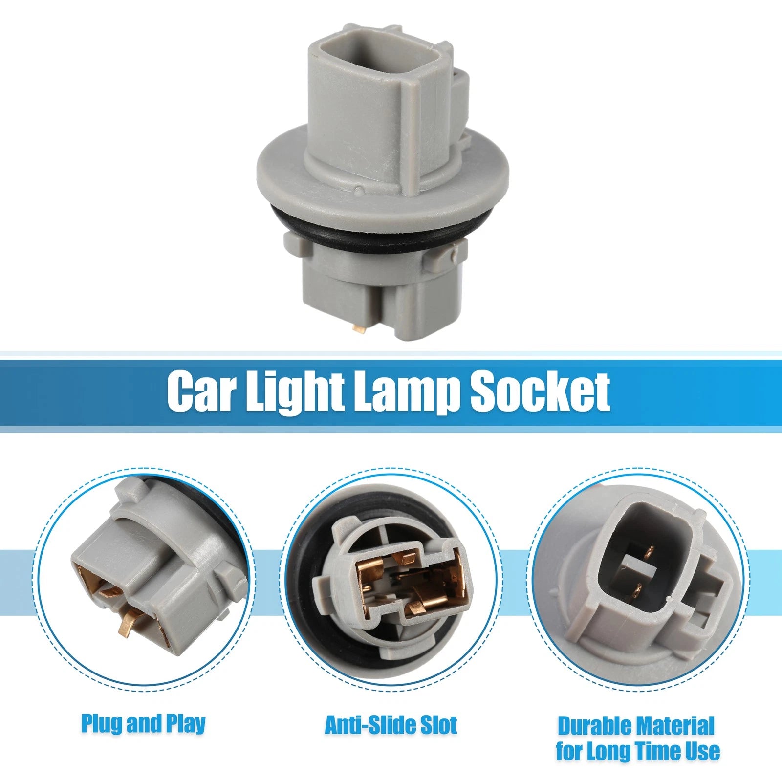 Turn Signal Light Bulb Socket Holder Base Replacement for Toyota 4Runner (2003–2005)