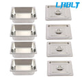 4X 4 Inch Deep Steam Table Pans with Lid for LABLT