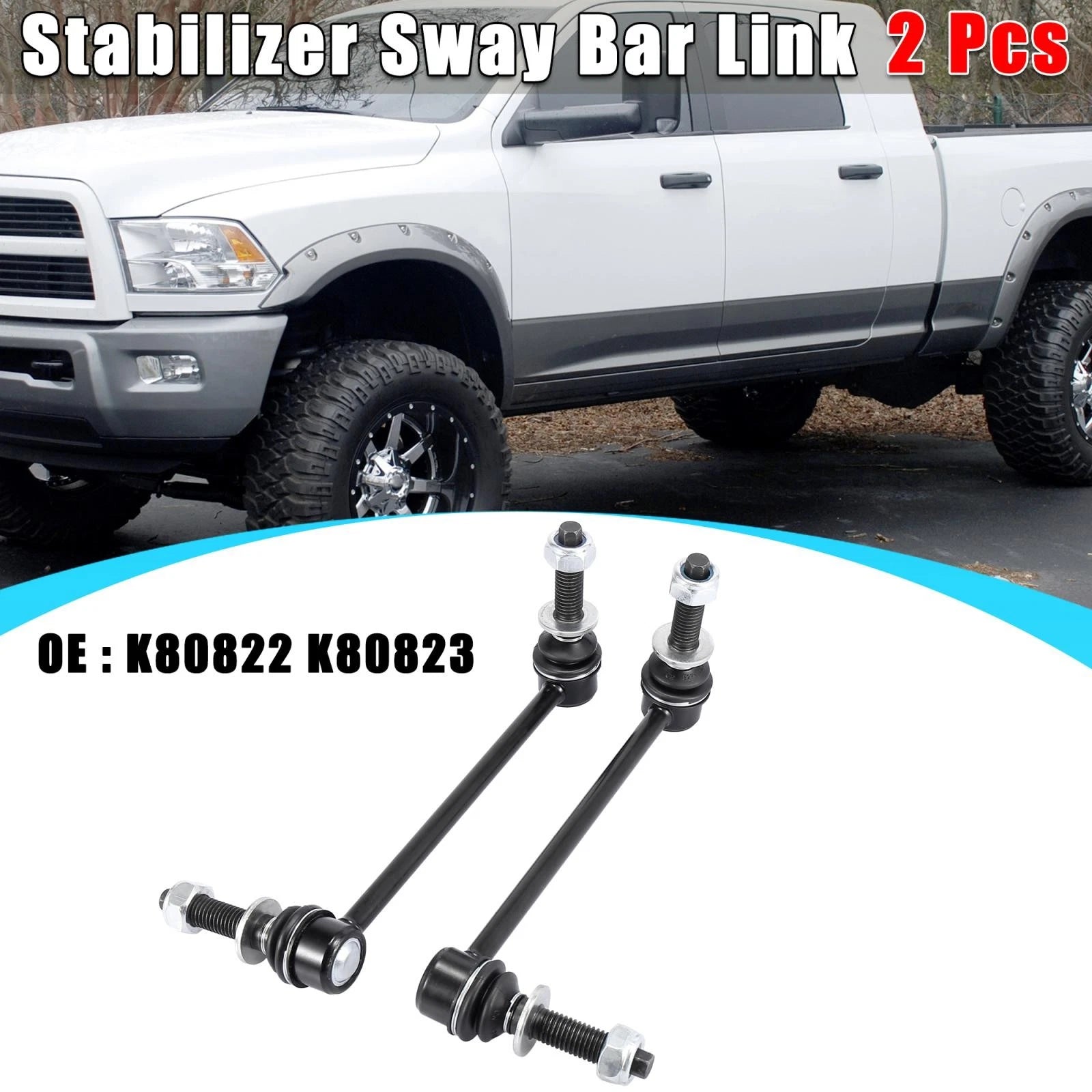 2PCS Front Suspension Sway Bar End Link Replacement for Chrysler 300 (2005–2019)