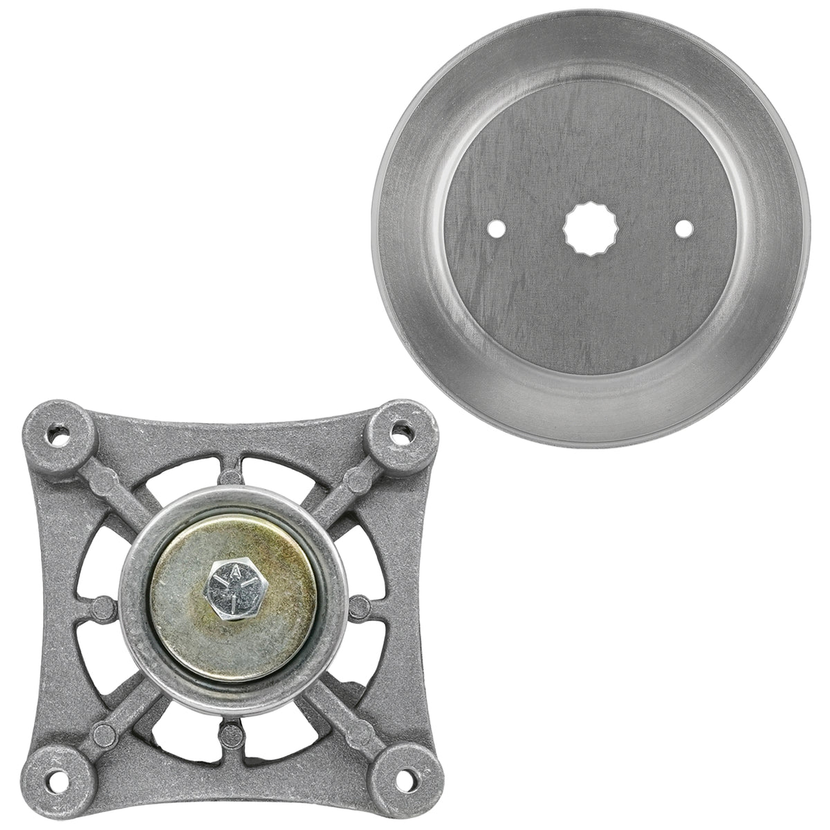 Deck Spindle Assembly with Pulley Replacement for Ariens 936096 (54 Inch) (2008–2018)