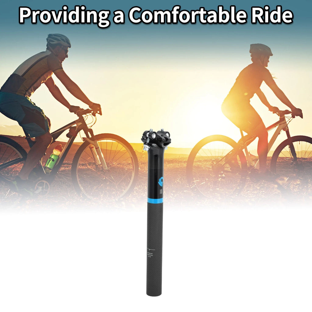 Seat Post 30.8x300mm Replacement for Bike Saddle Post Matte Black (2008–2020)