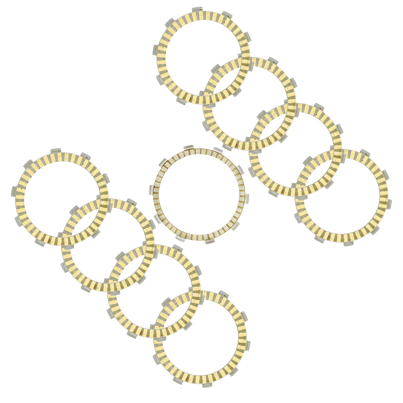 Clutch Friction Plates for Honda CBR954RR (2002–2003)