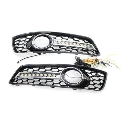 Fog Light Lamp Cover Grill for Audi A3 8P (2009–2013)