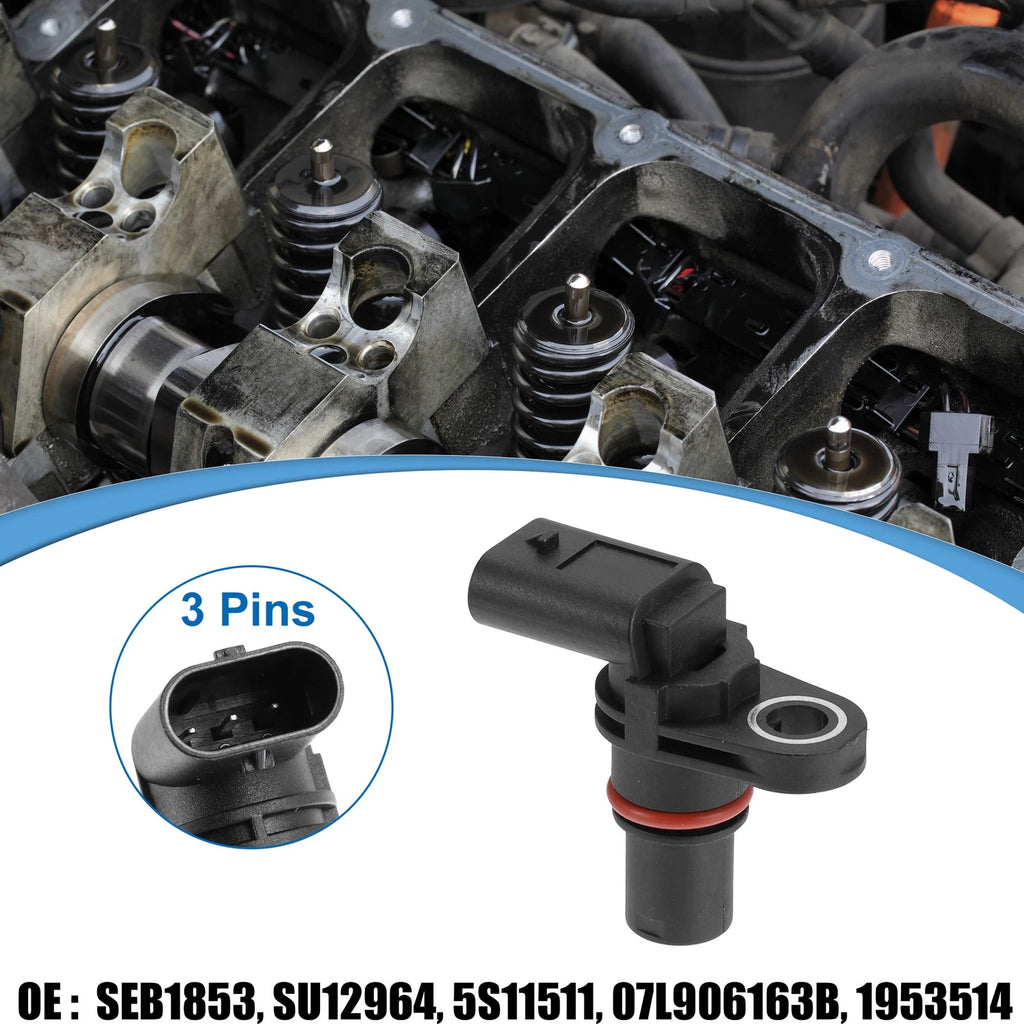 Camshaft Position Sensor 3 Pin for Volkswagen and Audi (2007–2015)