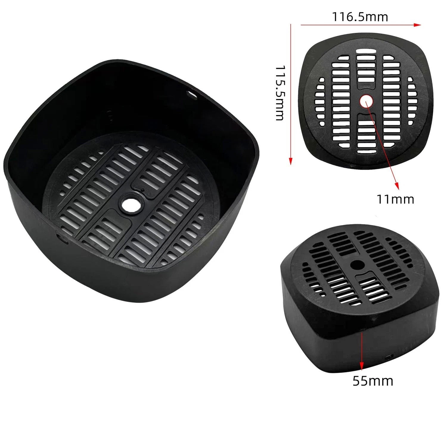 Lightweight Plastic Motor Cover for Automatic Water Pump