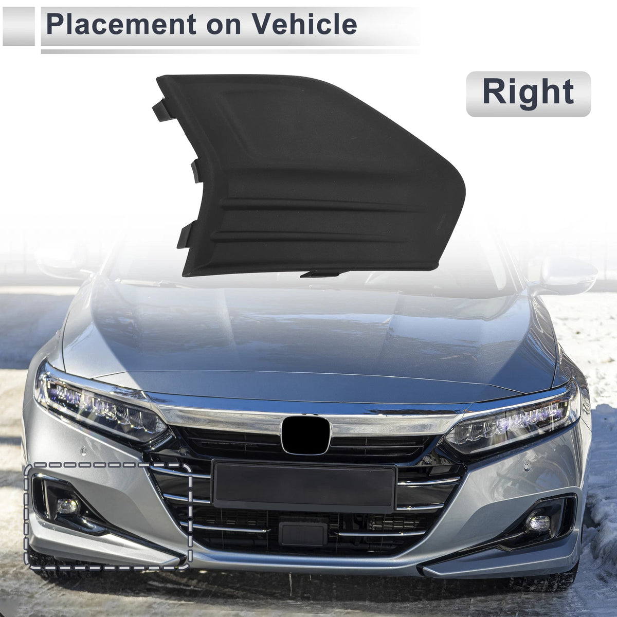 Fog Light Grill for Ford Fusion (2019–2020) No.KS7Z17B814A