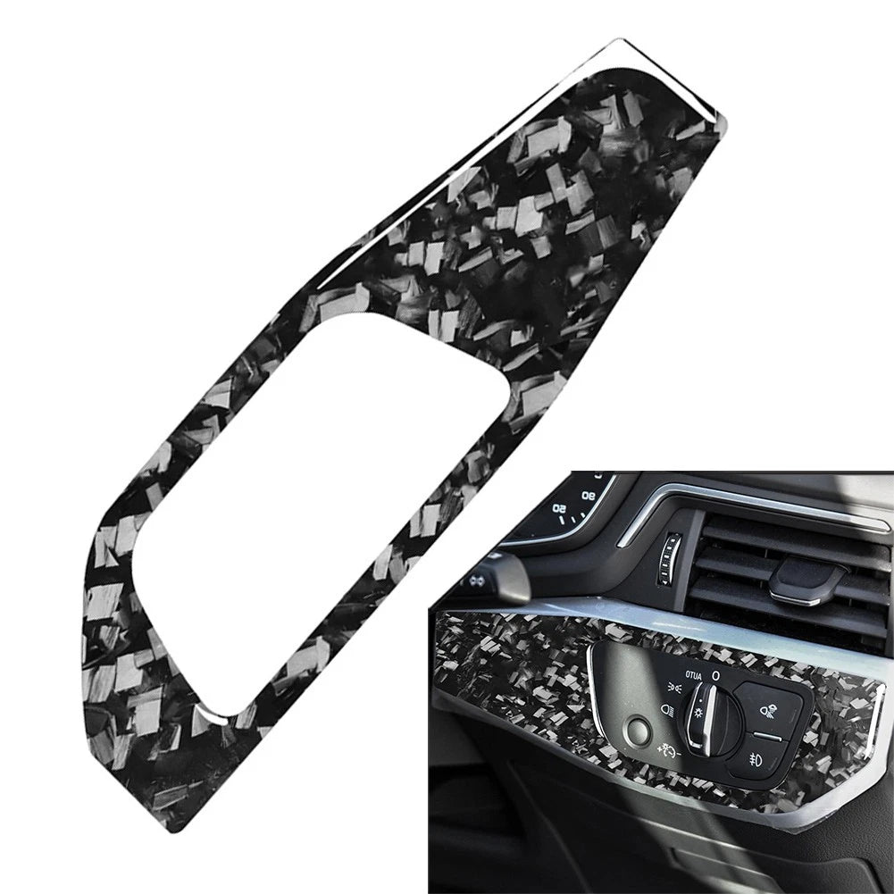Headlight Switch Button Panel Cover Trim for Audi A4 B9 S4 RS4 A5 (2017–2023)