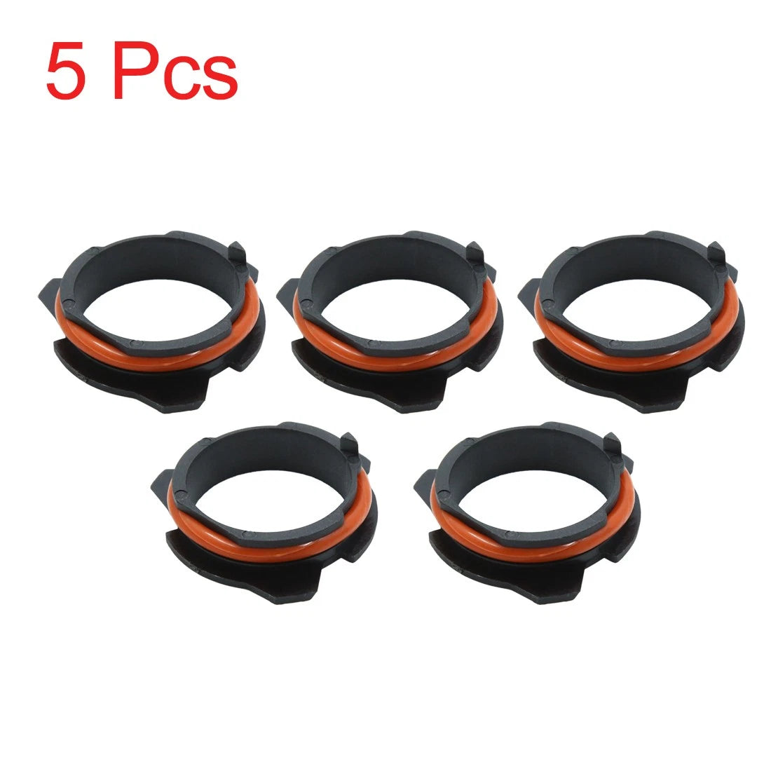 5pcs H7 Headlight Holder Bulb Retainer Adapter for BMW E39 (1995–2003)
