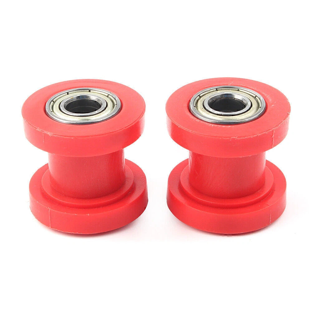 2X 10mm Chain Roller Slider Tensioner Wheel Guide for Mini Bike ATV