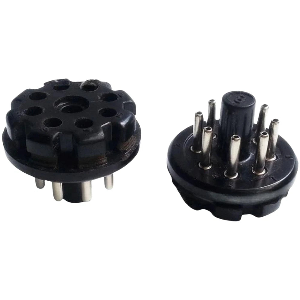 Bakelite 8-Pin Socket for KT66 KT88 6SL7 6SN7 (Audio Applications)