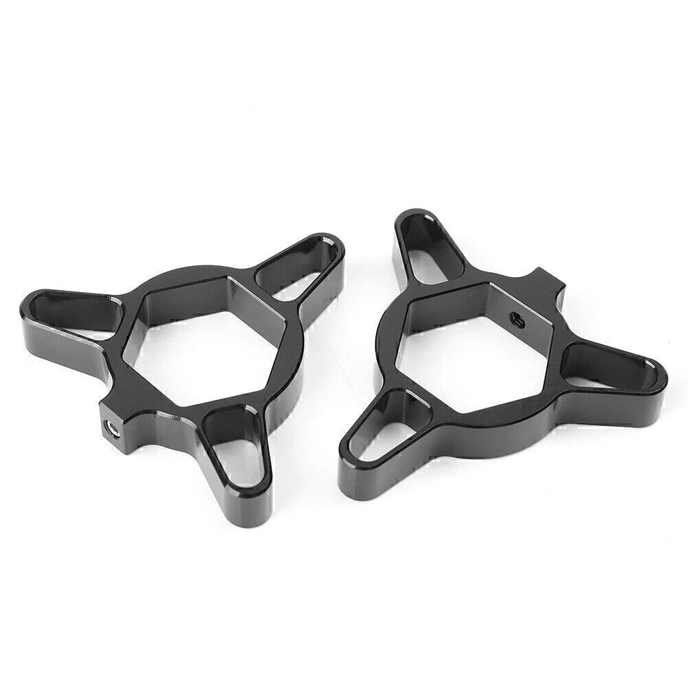 2X 19mm CNC Aluminum Hexagon Fork Preload Adjuster for Universal Models