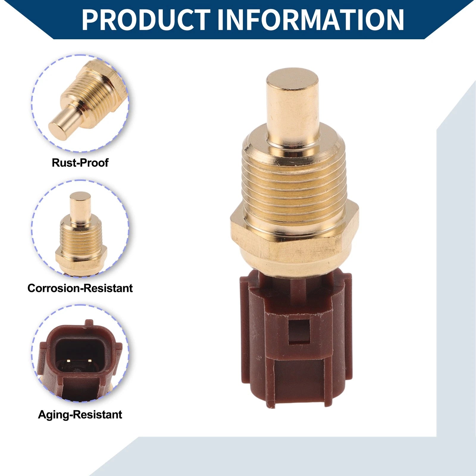 Engine Coolant Temperature Sensor for Ford (1994–1997) No.F6DZ10884AA