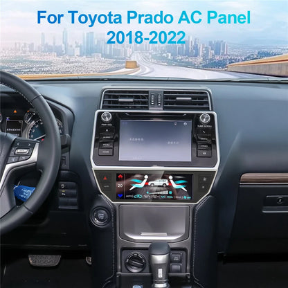 Air Conditioning Touch Screen For Toyota Land Cruiser Prado 150 Head Unit -black
