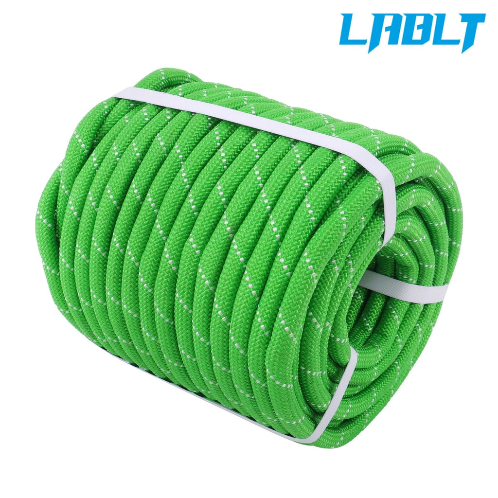 Braided Polyester Rope 1/2 In ×125 Ft for Arborist Use (LABLT)