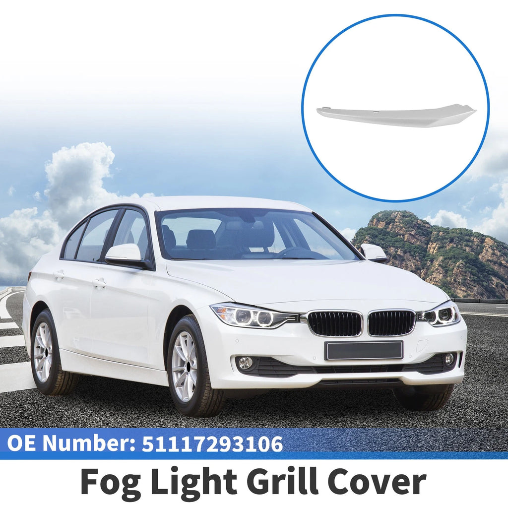 Front Left Fog Light Grill Replacement for BMW 3 Series (2011–2015)