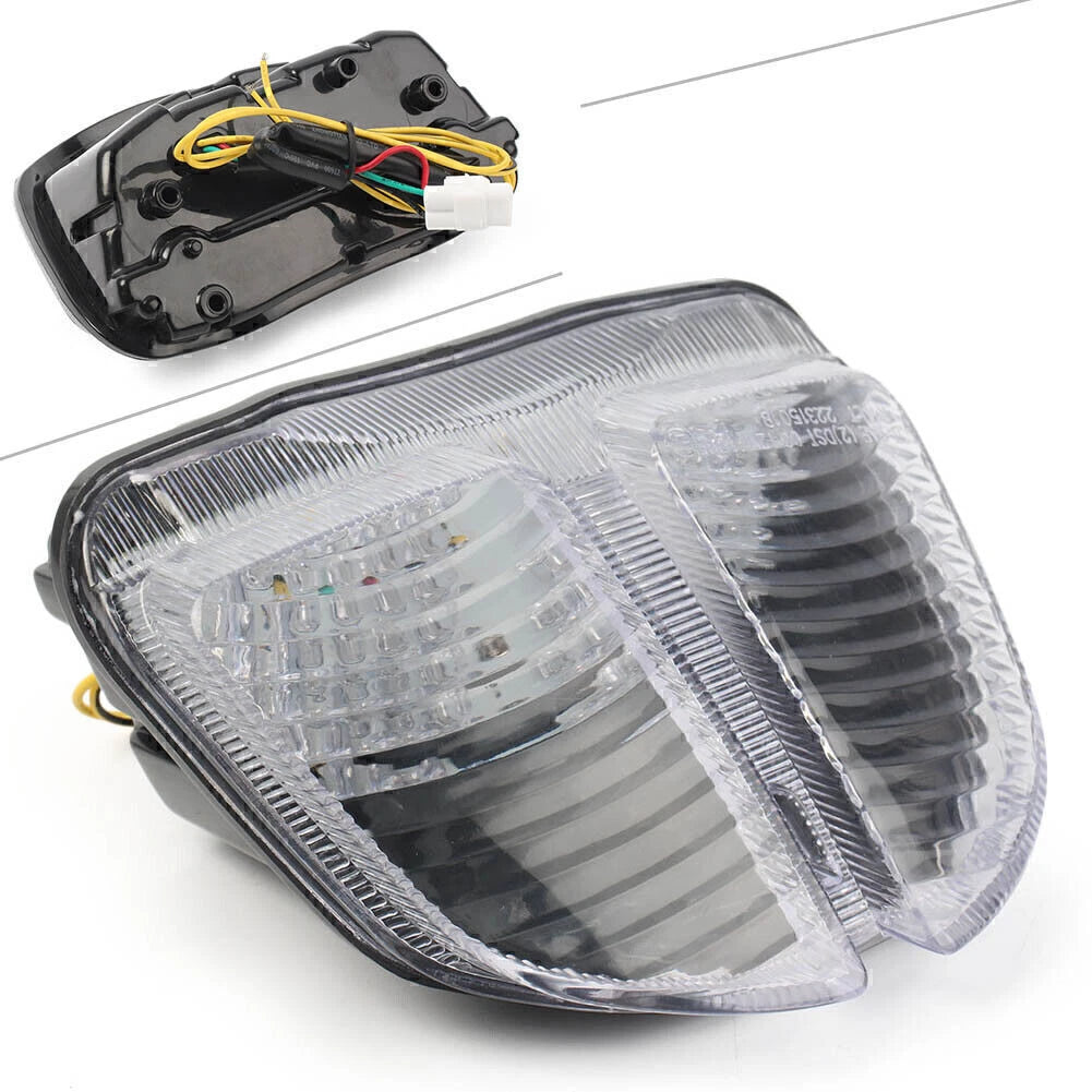 Clear LED Tail Turn Signals for Suzuki GSXR 600 750 (2005–2007)