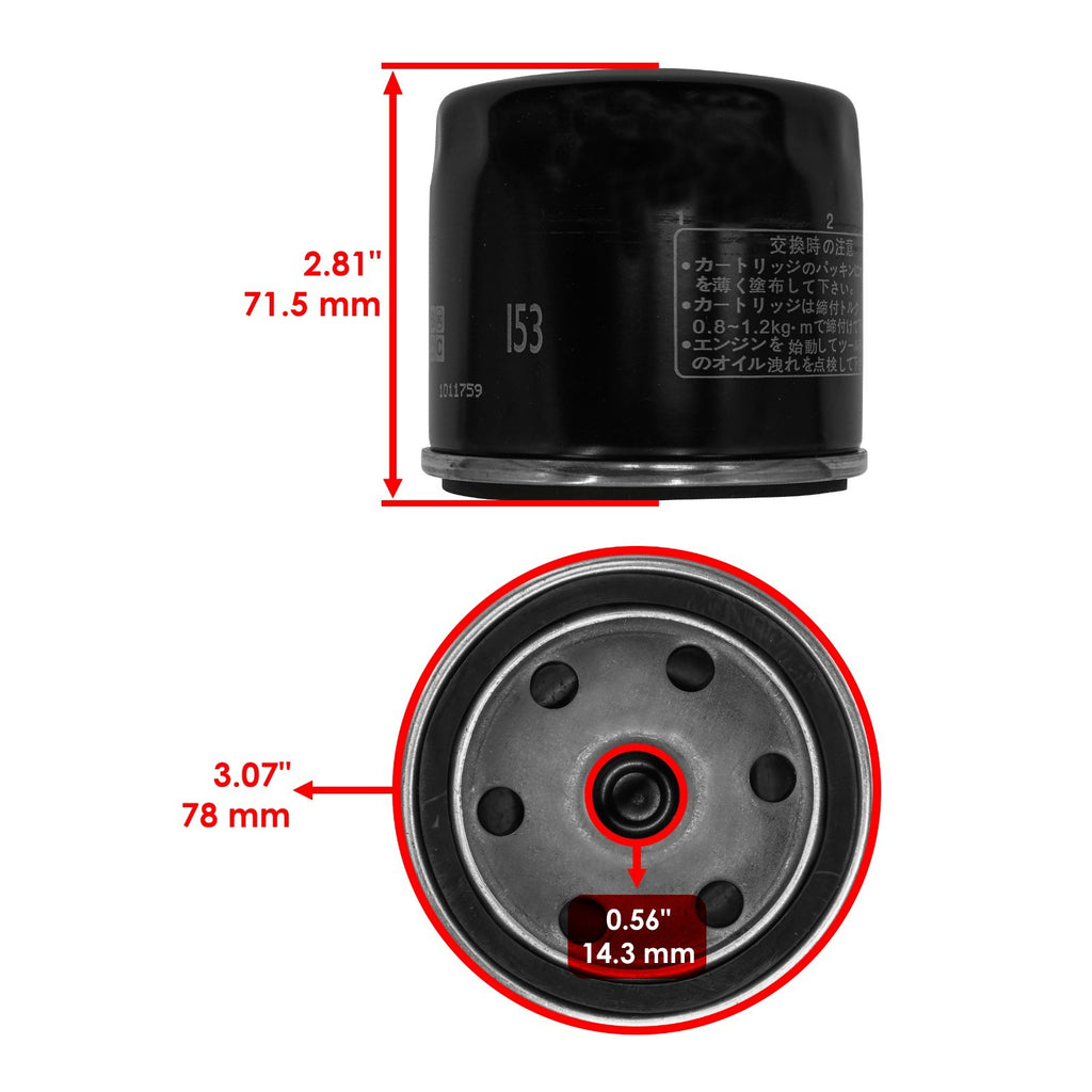 Oil Filter Replacement for Ducati Monster 659 696 795 796 (2008–2013)