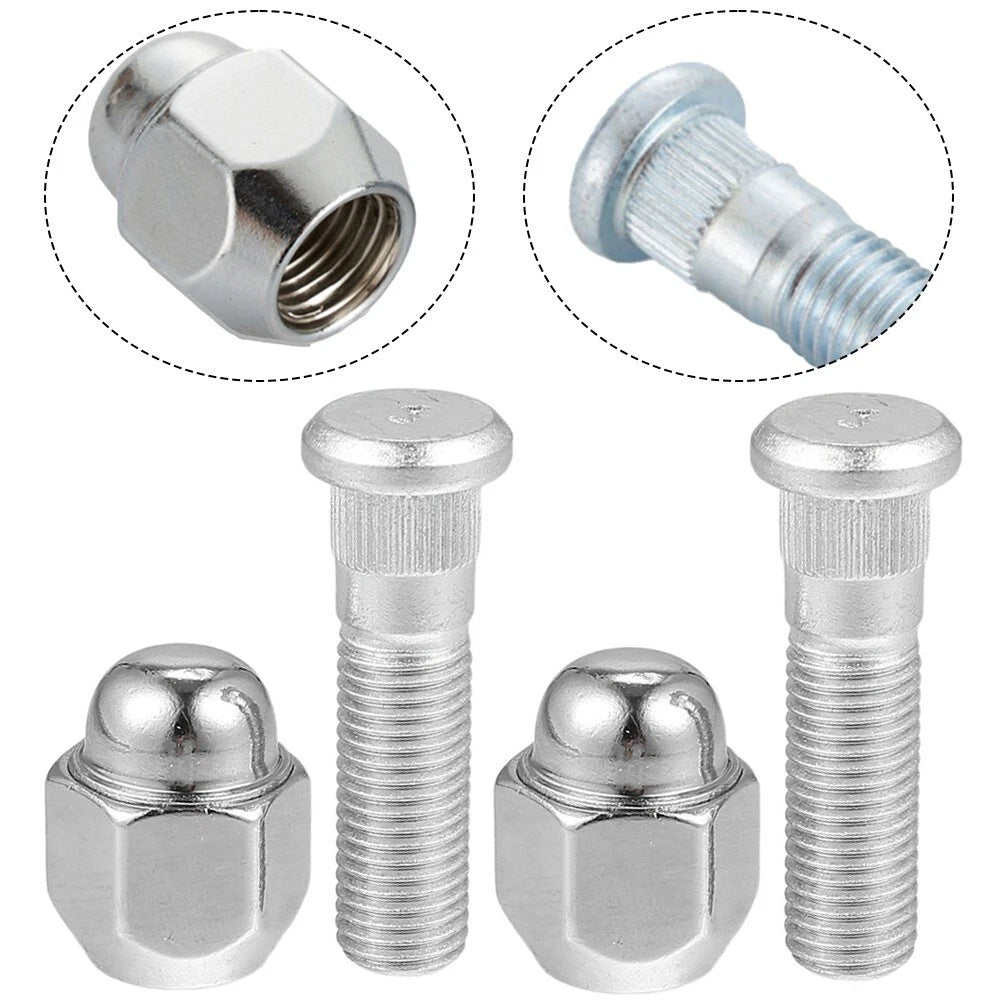 Set of 4 Wheel Studs for Kia Forte (2010–2017) 52950-14140