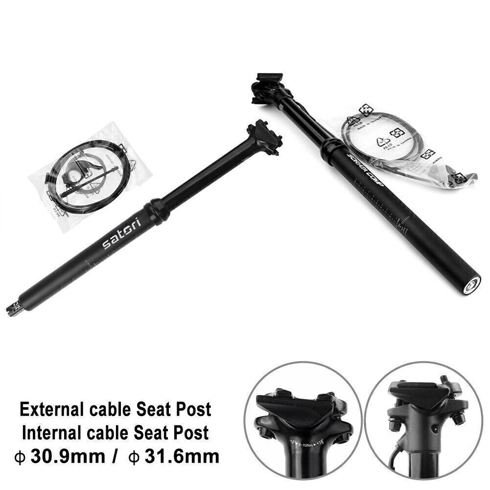 Dropper Seat Post for Satori Sorata Pro MTB (Internal/External Cable Routing)