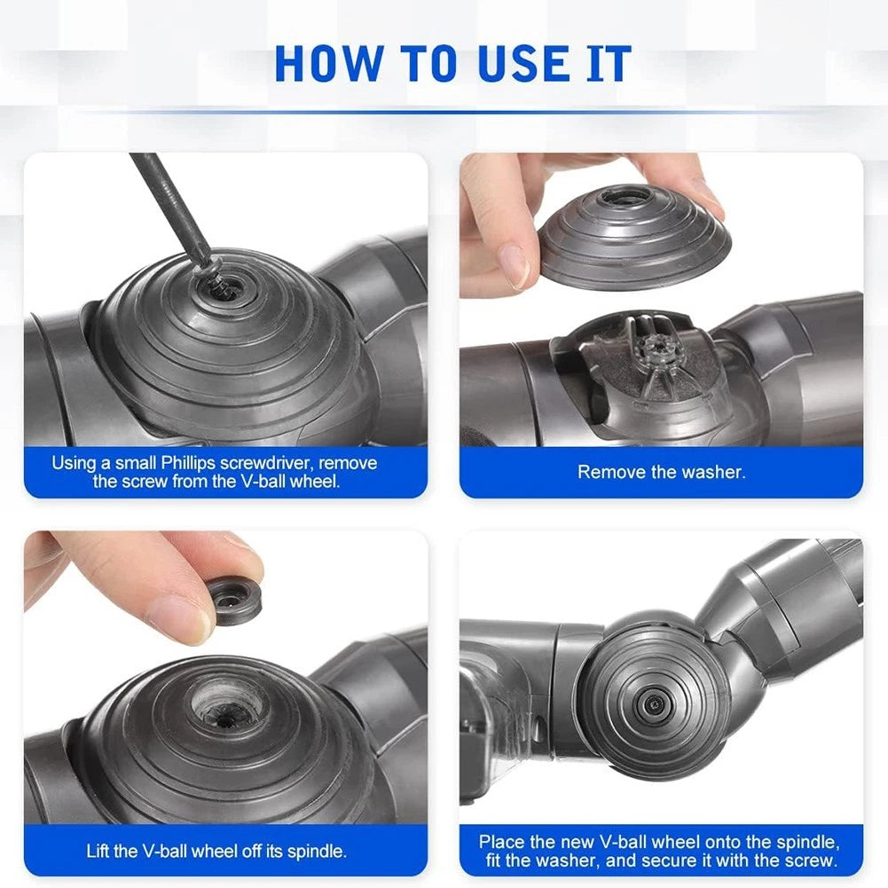 Floor Cleaning Vacuum Brush Head for
