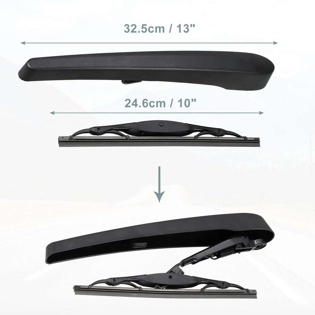 Rear Back Windshield Wiper Blade Arm Set for Buick Encore (2013–2018)