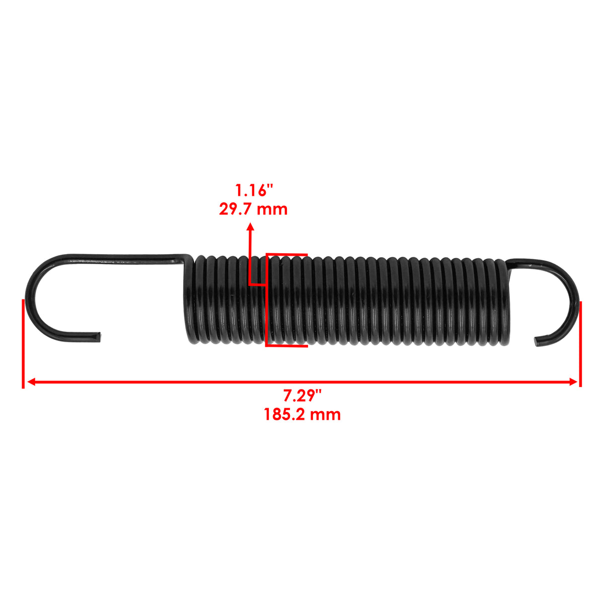 Extension Spring Replacement for John Deere 647 657 667 717 727 (TCU20773)