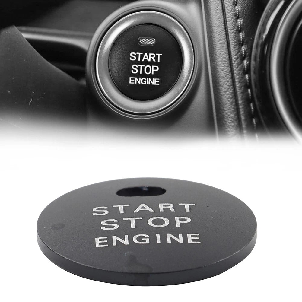 Engine Start Push Button Cover Trim For Mazda 3 Axela 6 Atenza CX-5 Black