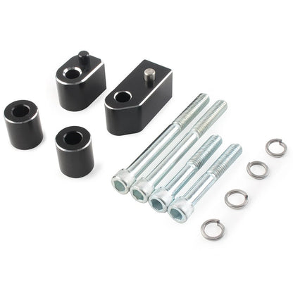 1" Driver Floorboard Spacer Extension Kit for Harley Touring Road King Glide