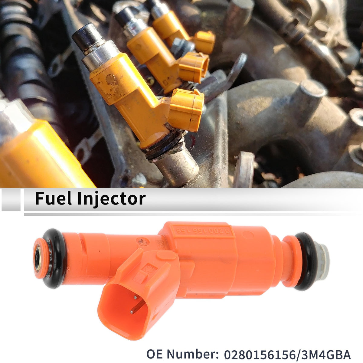 Fuel Injector Replacement for Mazda 6 2.3L (2003–2004) Engine Fuel Nozzle