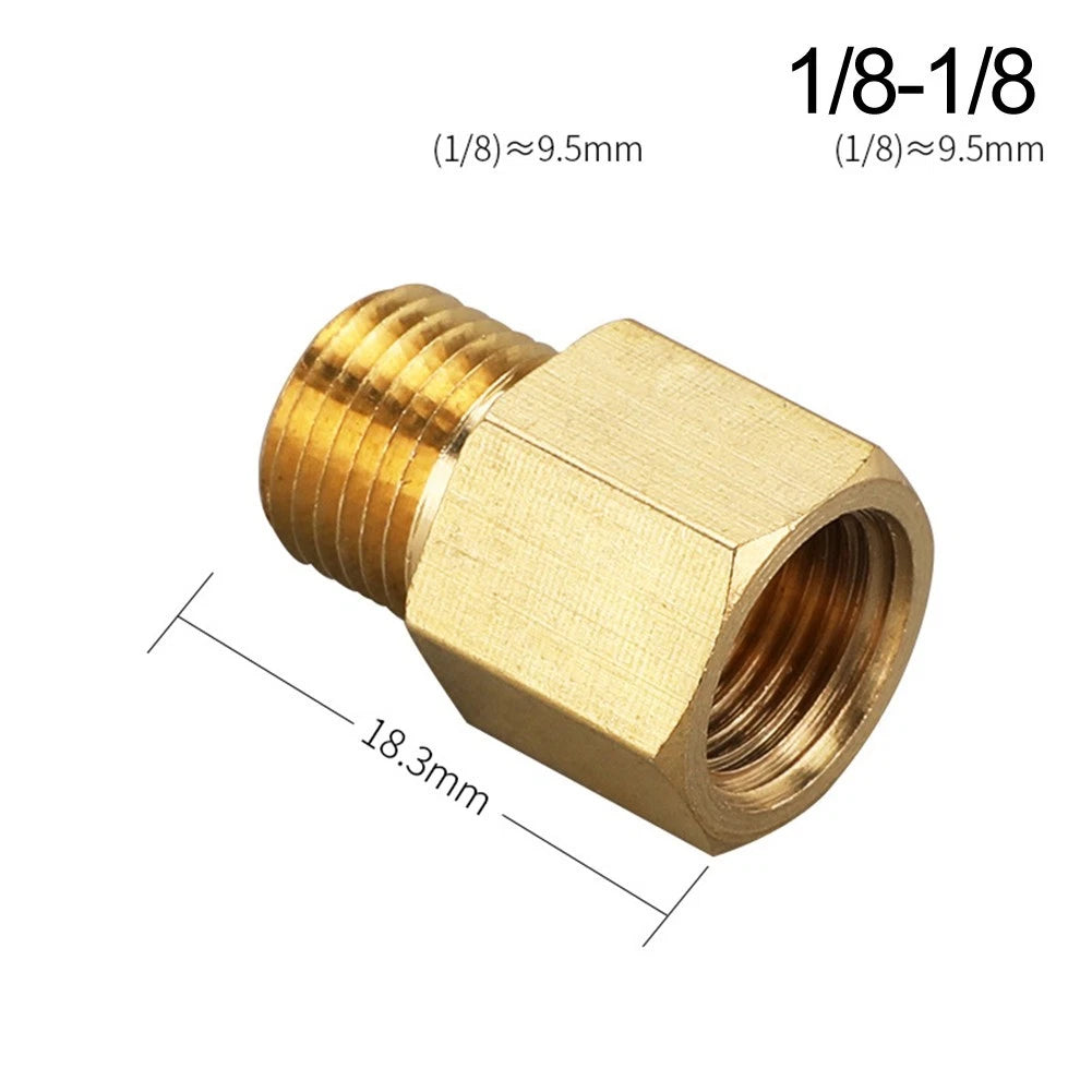 12 Inch BSP Brass Quick Connector for Internal and External Joints