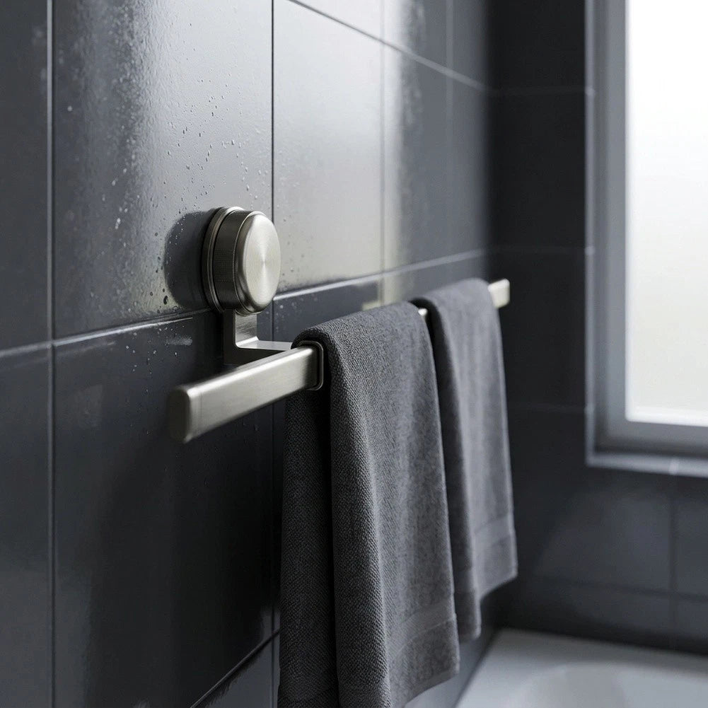 Reusable Suction Towel Rack for Universal Use (40x5x11.5cm)