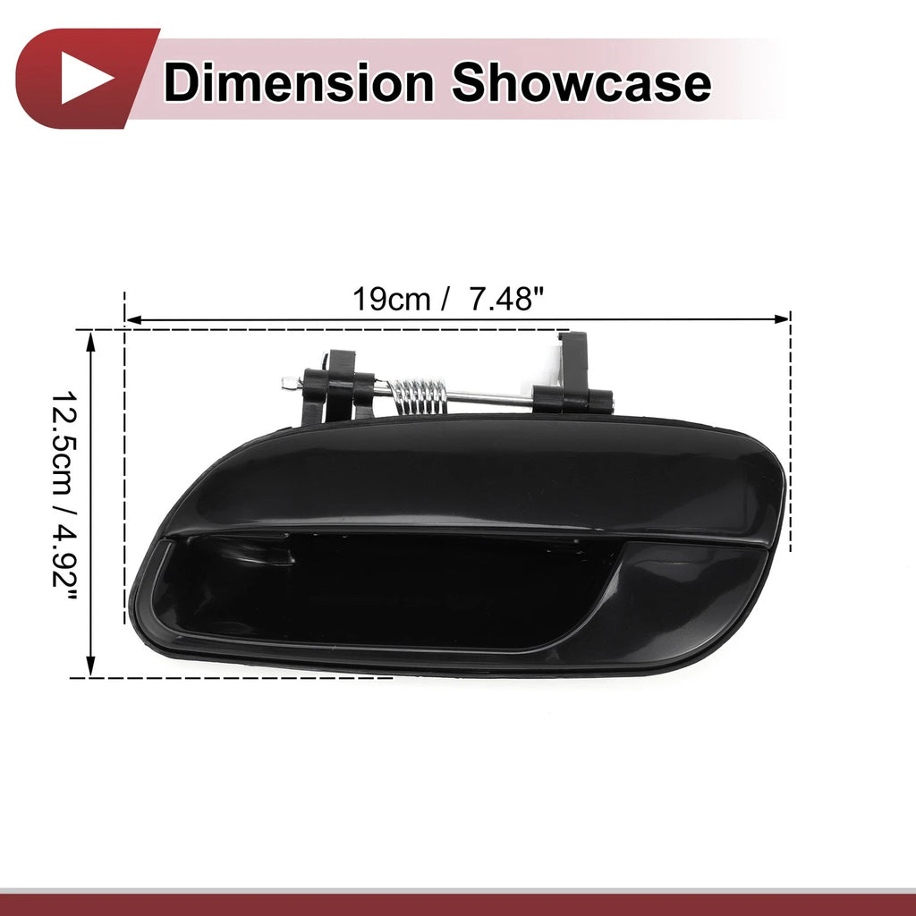 Car Exterior Door Handle Replacement for Hyundai Elantra Rear Left (2011–2016)