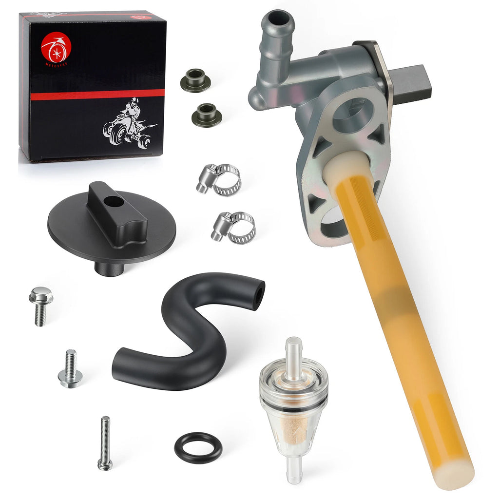 Gas Fuel Valve Petcock & Line Hose Tube for Honda Sportrax 400 TRX400EX (1999–2008)