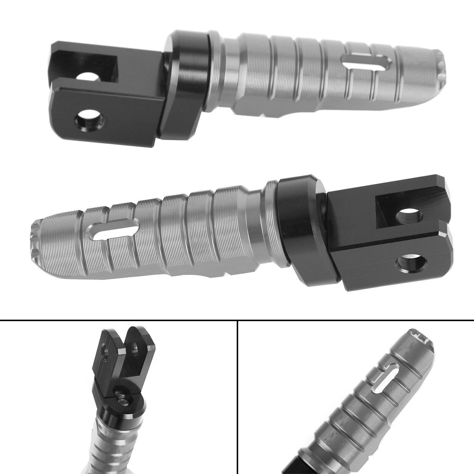 Front Footrests Foot Pegs for Street Triple 765/Daytona 675 (2017–2023)