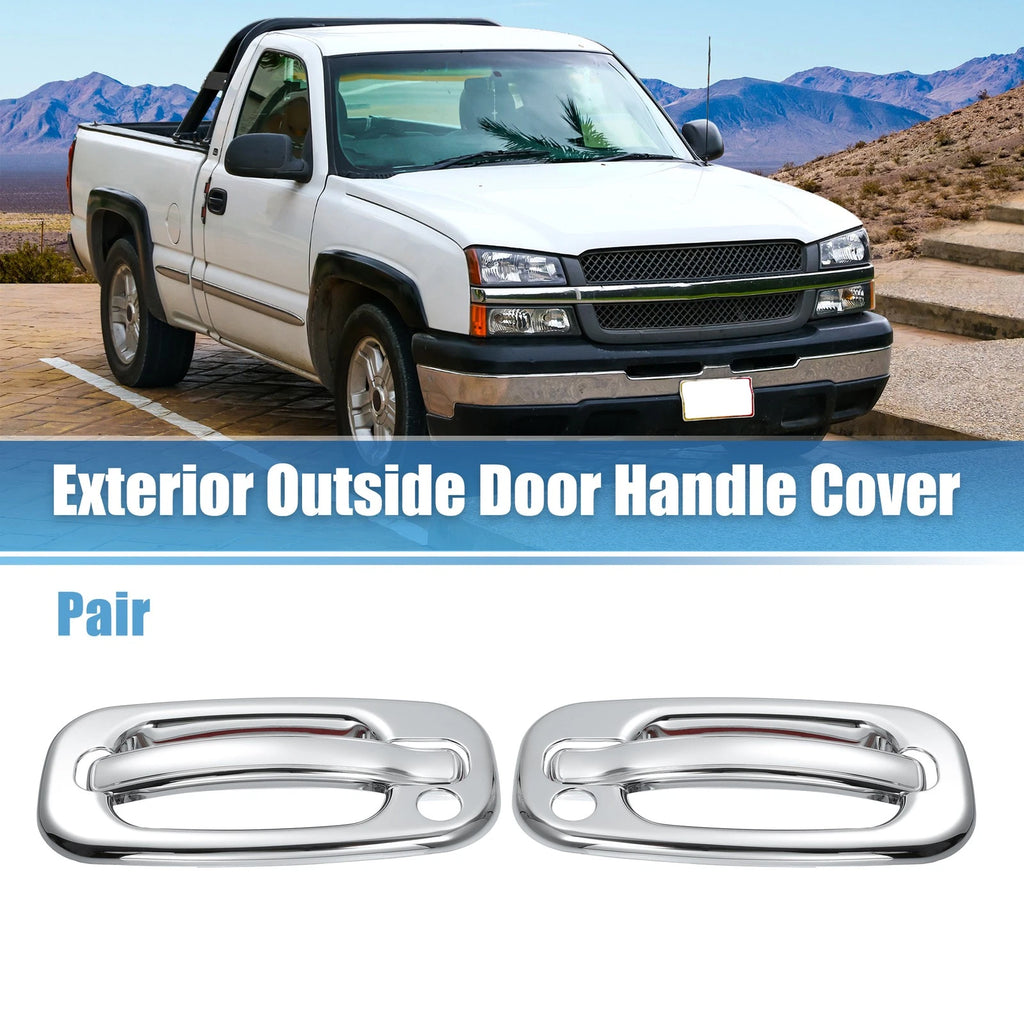 Pair Exterior Door Handle Cover Replacement for Chevrolet Tahoe (2000–2006)