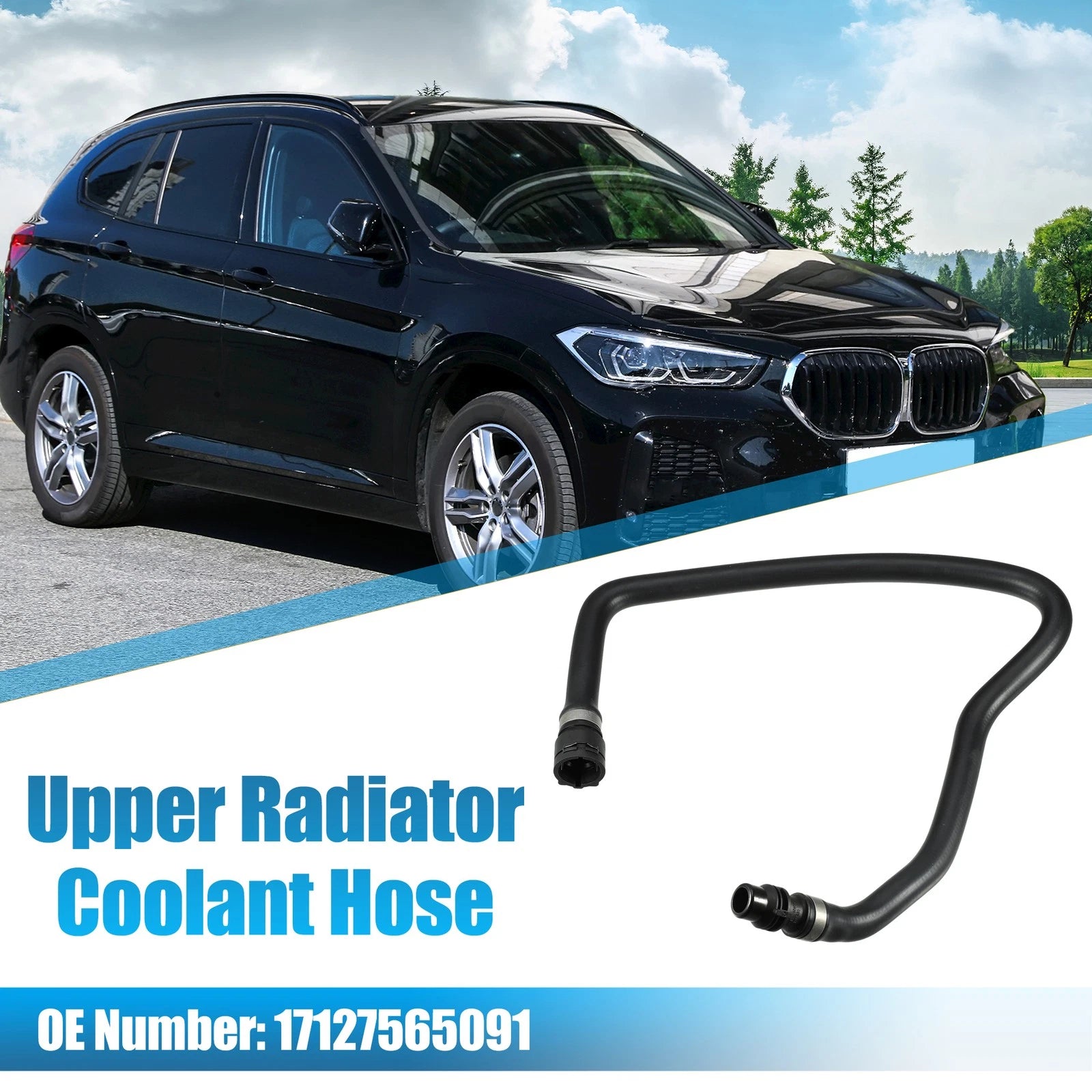 Upper Radiator Coolant Hose Replacement for BMW 1 Series E81 E82 (2009–2015)