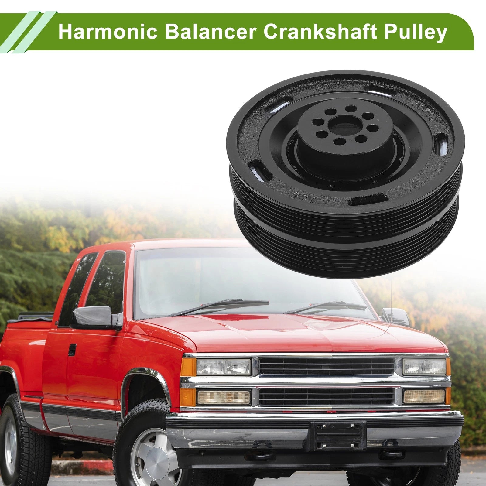 Engine Harmonic Balancer Crankshaft Pulley Replacement for Audi A7 (2012–2018)