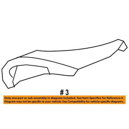 Left Side Windshield Cowl Vent Cover for Chevy Silverado Sierra (2015–2019) 22776513
